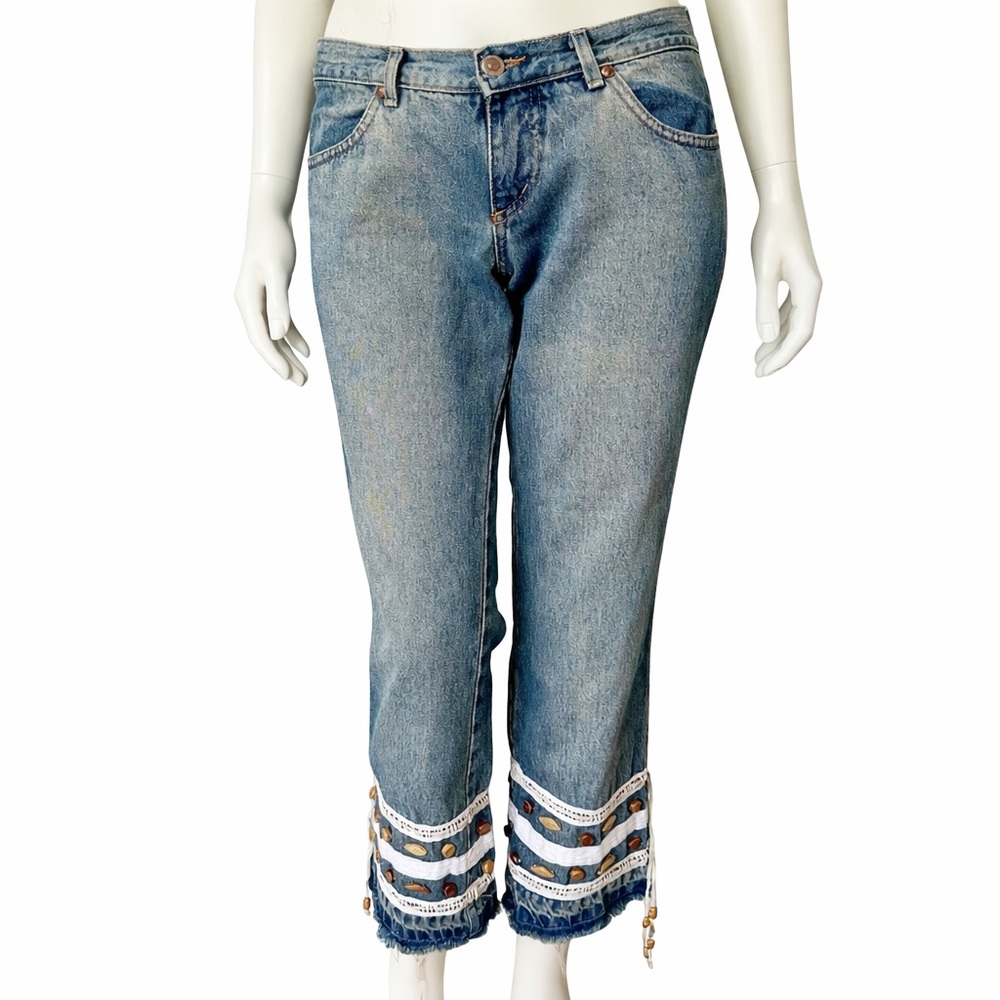 Brazilian Designer Denim Potty Ro Rare Vintage Y2k